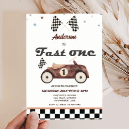 Invitaciones al cumpleaños de los coches de clase