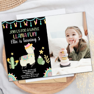 Invitaciones al cumpleaños de Salto de Fotografías
