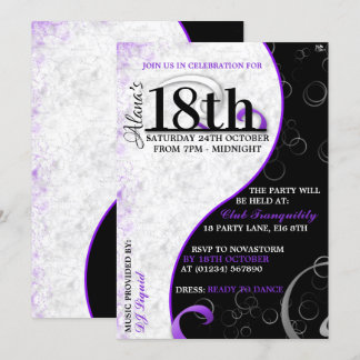 Invitaciones al cumpleaños de Ying Yang