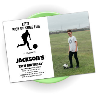 Invitaciones al cumpleaños del fútbol en curso con