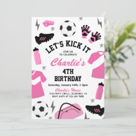 Invitaciones al cumpleaños del fútbol | Invitación