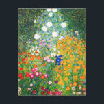 Invitaciones al Jardín de Flores Gustav Klimt<br><div class="desc">Invitaciones a Gustav Klimt Flower Garden. Pintura de aceite sobre lienzo de 1907. Completada durante su fase dorada, Flower Garden es una de las pinturas más famosas de Klimt. Los colores del verano brotan en este trabajo con una hermosa mezcla de flores naranja, roja, violeta, azul, rosa y blanca. Un...</div>