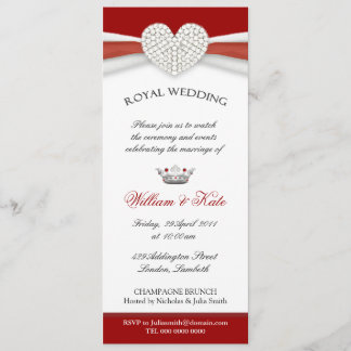 Invitaciones al Partido de la Casa del Boda Real