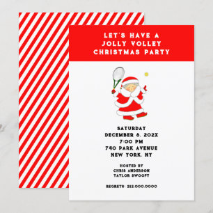 Invitaciones al partido de los Navidades de tenis