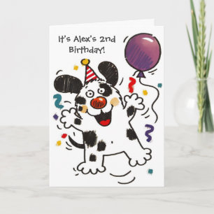 Invitaciones al personalizable de cachorro neutro