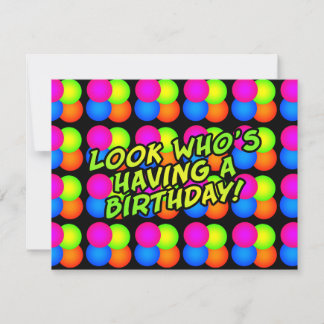 Invitaciones al Personalizable de fiesta de cumple