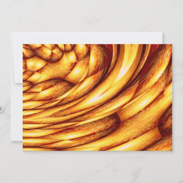 Invitaciones al resumen de oro de la computadora (Anverso)