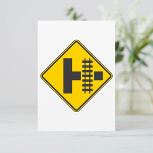 Invitaciones al Rótulo de la carretera de cruce fe