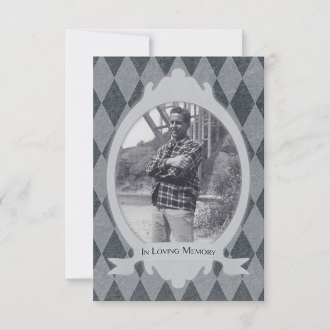 invitaciones al servicio conmemorativo (Anverso)