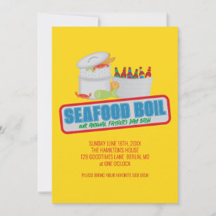 Invitaciones anuales al Día del Padre para hervir