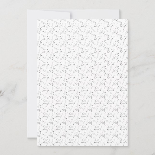 Invitaciones | Bird Branch – Minimalista Elegante (Anverso)