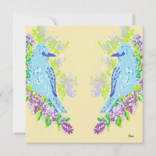 Invitaciones BlueBirds