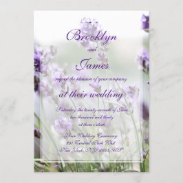 Invitaciones bohemias a la boda personalizado Lave