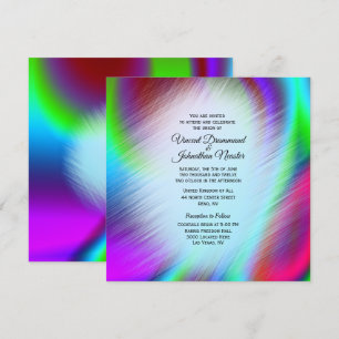 Invitaciones bohemias a una boda de diseño arcoiri