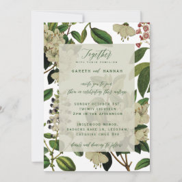 INVITACIONES BOTÁNICAS DE BODA