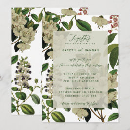 INVITACIONES BOTÁNICAS DE BODA