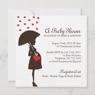 Invitaciones caprichosas de Baby Shower