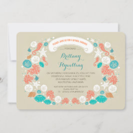 Invitaciones casuales a la ducha de novia en la pl