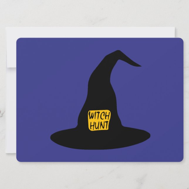 INVITACIONES - CAZA DE BRUJAS (Anverso)