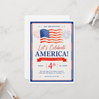 invitaciones celebrando el 250º de Estados Unidos