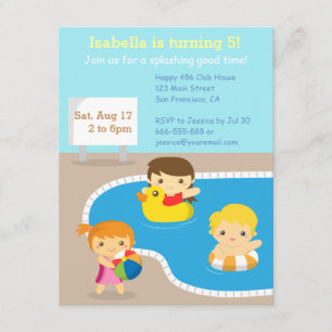 Invitaciones Coloridas para Fiesta de Cumpleaños d