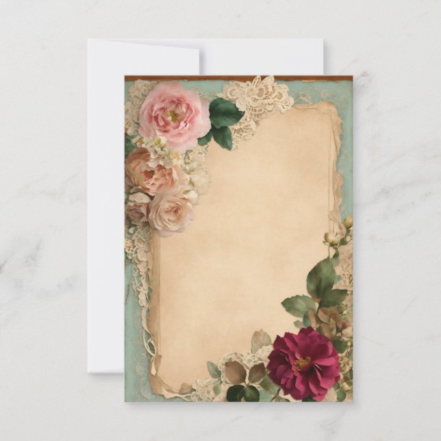 Invitaciones coloridas para parientes y amigos (Anverso)