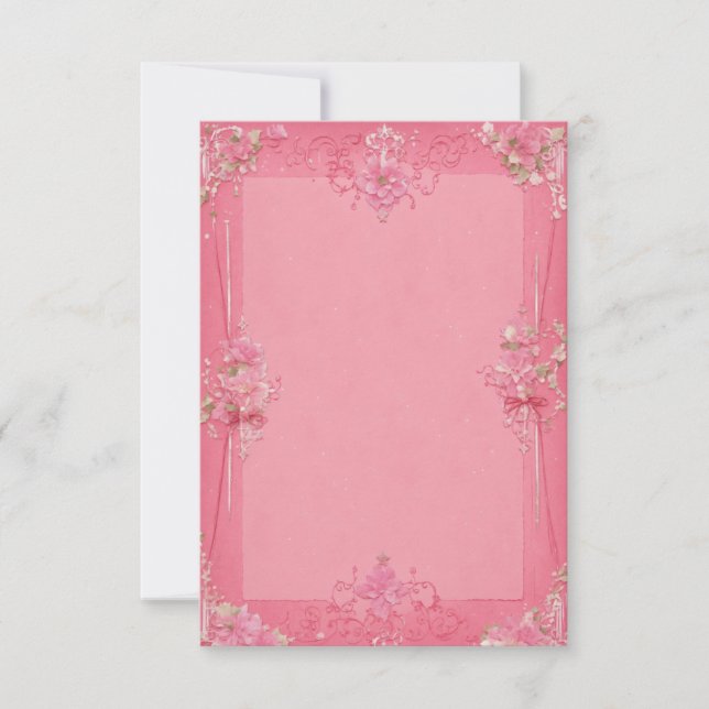 Invitaciones coloridas para parientes y amigos (Anverso)
