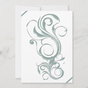 Invitaciones con aspecto de jade gris estampado
