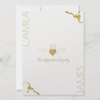 Invitaciones con Monograma Claddagh