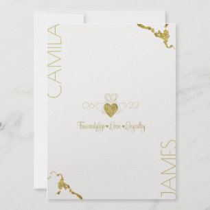 Invitaciones con Monograma Claddagh