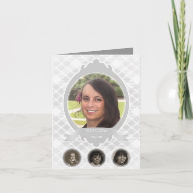 invitaciones conmemorativas de la foto de senescen (Anverso)