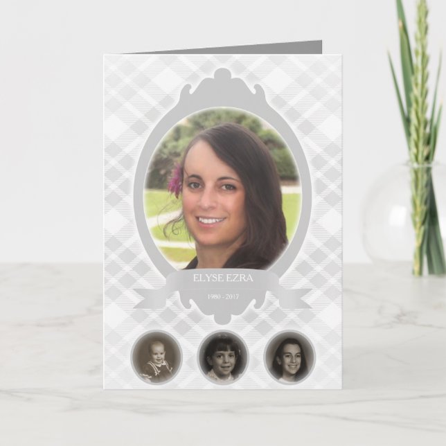 invitaciones conmemorativas de la foto de senescen (Anverso)