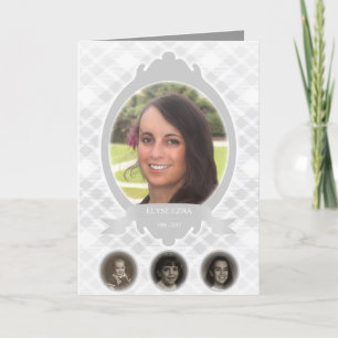 invitaciones conmemorativas de la foto de senescen