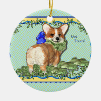 "Invitaciones conseguidas?" Ornamento del Corgi