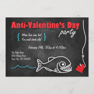 Invitaciones contra el Día de San Valentín de Chal