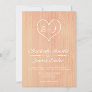 Invitaciones coralinas de la boda del país