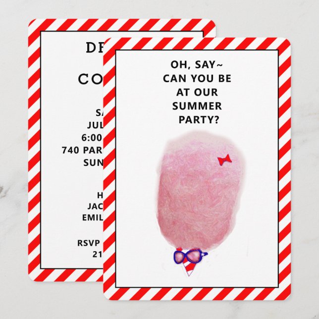 Invitaciones creativas de la fiesta de cocina de v (Anverso / Reverso)