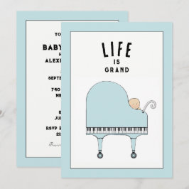 Invitaciones creativas para baby shower