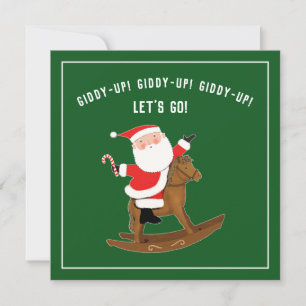 Invitaciones creativas para fiestas de Navidad