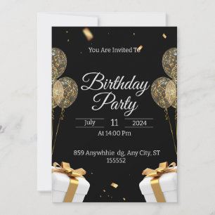 Invitaciones creativas y únicas a la fiesta de cum