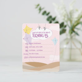 Invitaciones | Cumpleaños | Kites costeros