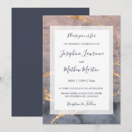 Invitaciones de acuarela y bodas de oro