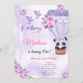 Invitaciones de Air Ballon