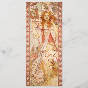 Invitaciones de Alfonso Mucha Juana de Arco