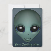 Invitaciones de Alien Personalizado Arte Extranjer