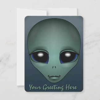 Invitaciones de Alien Personalizado Arte Extranjer