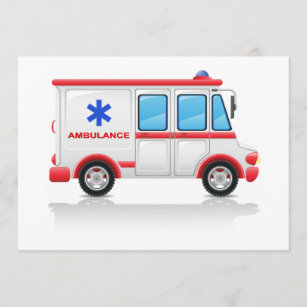 Invitaciones de ambulancia