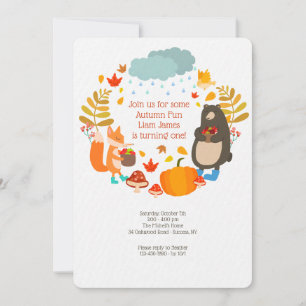Invitaciones de Amigos de Otoño