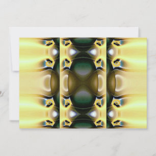 Invitaciones de arte abstracto oriental