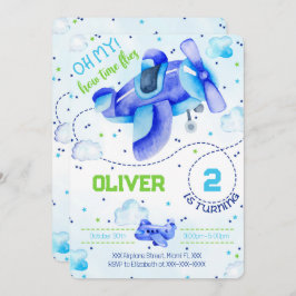 Invitaciones de Avión